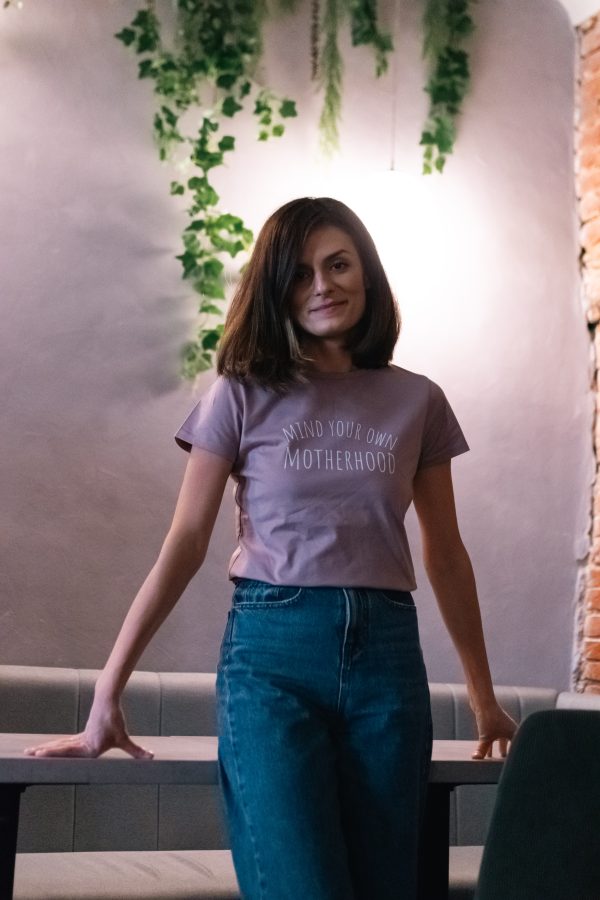 Tricou Regular Fit Mind Your Own Motherhood - imagine 3